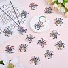 25Pcs Halloween Alloy Pendant Rhinestone Settings FIND-SZ0003-32-4