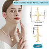 12Pcs Brass Pendants KK-BBC0020-17-2
