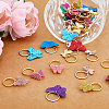 Butterfly Theme DIY Hair Accessories Set PALLOY-PH01477-3