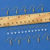 60Pcs Brass Earring Hooks DIY-FS0007-60G-5