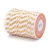 4-Ply Polycotton Cord with Metallic Thread X1-OCOR-Z003-D33-2