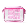 Transparent PVC Cosmetic Pouches ABAG-D008-02F-3