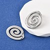 304 Stainless Steel Stud Earrings EJEW-I323-01P-04-3