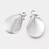 Shell 316 Surgical Stainless Steel Filigree Charms X-STAS-M258-13-2