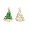 Alloy Enamel Pendants X-ENAM-O049-01G-1