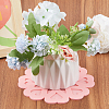 4Pcs 4 Colors Silicone Placemats AJEW-GF0008-27-4