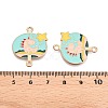 Alloy Enamel Pendants PALLOY-N176-29C-RS-3