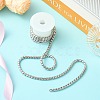 1M 304 Stainless Steel Link Chains CHS-CJ0001-43-5