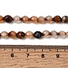 Dyed & Heated Natural Agate Beads Strands G-K376-F22-01-5