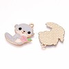 Alloy Enamel Pendants ENAM-T022-02E-01-2