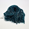 Imitate Austrian Crystal Bicone Glass Beads Strands X-GLAA-F029-4x4mm-01-3