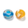 Handmade Millefiori Lampwork European Beads LPDL-L010-01-2