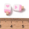 Handmade Polymer Clay Beads CLAY-H005-18B-01-3