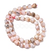 Natural Pink Opal Beads Strands GG-CBAC972-A15-01-5