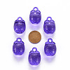 Autumn Theme Transparent Acrylic Pendants TACR-T024-04B-936-4