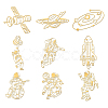 Nickel Decoration Stickers DIY-WH0450-126-1