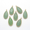 Natural White Jade Pendants G-S221-10G-2