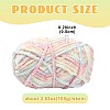 Super Bulky Chenille Polyester Yarn YCOR-FZC0001-01B-4