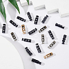 24Pcs 4 Colors Alloy Card Locks FIND-GF0008-49-7