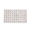 504Pcs Electroplated Glass Beads EGLA-N006-064-4