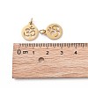 304 Stainless Steel Charms LS-STAS-Q201-T446G-4