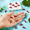 20Pcs Synthetic Coral Carved Beads CORA-TA0001-01C-6
