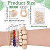 Unfinished Wood Beads WOOD-PH0008-30A-2