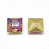 DIY Pointed Back K9 Glass Rhinestone Cabochons RGLA-T053-6x6mm-04-2