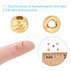 20Pcs 2 Colors 925 Sterling Silver Beads FIND-GO0002-69-5