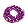 Transparent Electroplate Glass Beads Strands X1-EGLA-Q131-01A-07-2