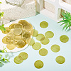 50Pcs Spray Painted Natural Capiz Shell Connector Charms BSHE-TA0001-20B-5