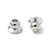 Rack Plating Brass Bead Cap KK-WH0060-03P-1