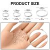 300Pcs 4 Style Iron Split Rings IFIN-YW0003-33-3