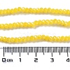 Baking Paint Imitation Jade Glass Bead Strands DGLA-A034-J2MM-A30-2