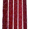 Electroplate Opaque Solid Color Glass Beads Strands EGLA-A044-P4mm-L02-2