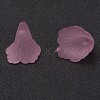 Transparent Acrylic Bead Caps X-PL551-C10-3