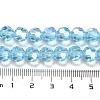 Transparent Glass Beads EGLA-A035-T8mm-B08-4