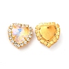 Moonlight Effect Heart Sew on Rhinestone RGLA-F079-01A-05-1