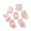 Opaque Rainbow Iridescent Acrylic Beads OACR-P010-22H-2