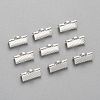 Iron Ribbon Crimp Ends E005Y-S-1