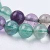 Natural Fluorite Beads Strands G-E468-F01-4mm-3