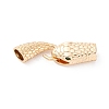 Brass Interlocking Clasps KK-D360-06G-1