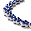 Handmade Porcelain Flower Beads Strands PORC-F003-01G-4