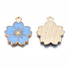 Alloy Enamel Pendants X-ENAM-S121-115E-2