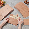 80Pcs Retro Buckle Blank Kraft Paper Envelopes DIY-WA0001-41-3