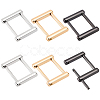 6Pcs 3 Colors Alloy Screw Shackle FIND-BM0001-64-1