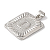 Rack Plating Brass Pendants KK-B092-42P-D-2