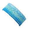 8Pcs Glass Seed Beads Stretch Bracelets for Women BJEW-MZ00264-4