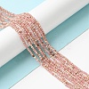 Natural Argentina Rhodochrosite Beads Strands G-M399-02A-2