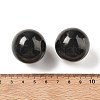 Natural Shungite Sphere Beads G-F675-01-B-3